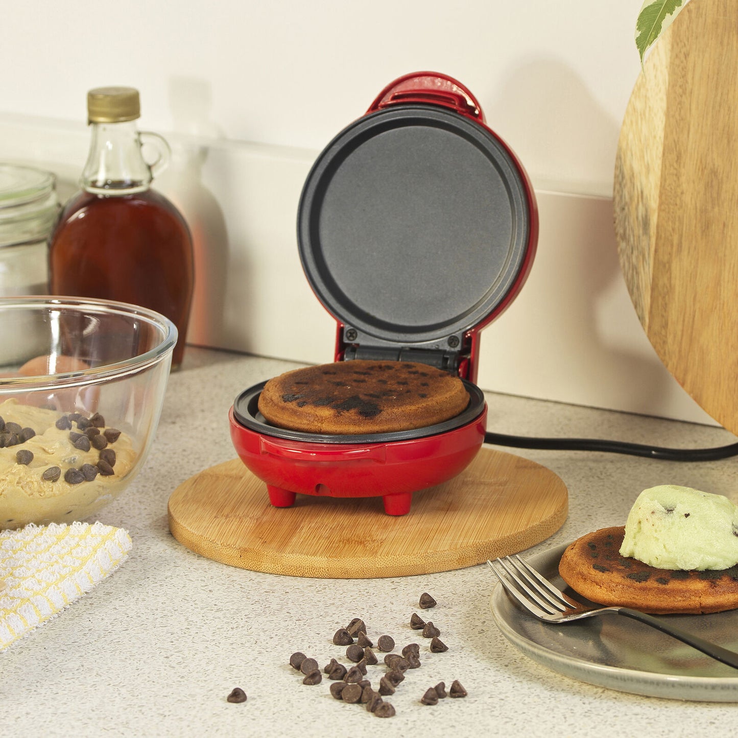 Compact Pancake Snack Maker Grill