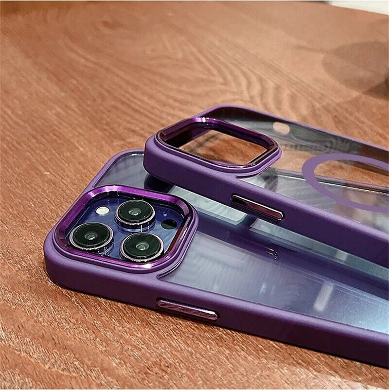 Case for Iphone 15, 14, 13, 12, Pro Max plus Shockproof Magnetic Silicone Back Cover